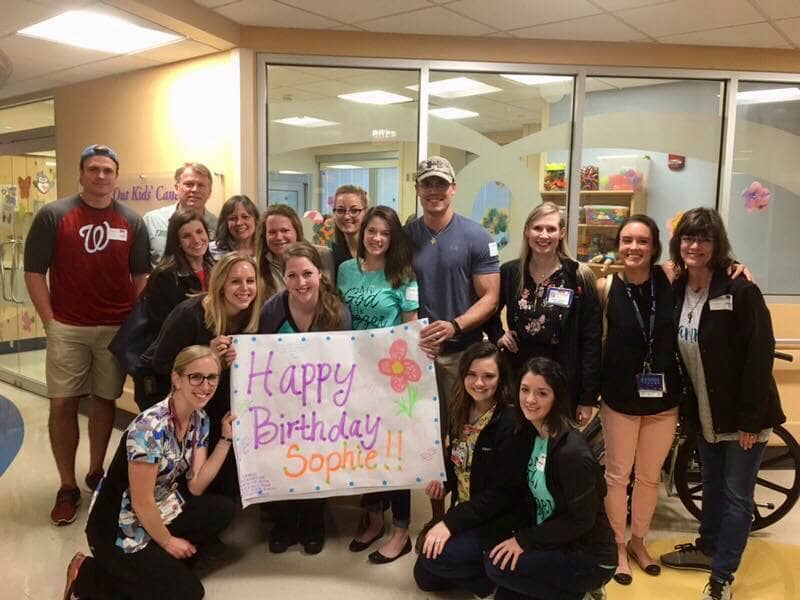 Showing huge support for child battling cancer in Texas